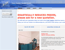 Tablet Screenshot of flexo-technic.de